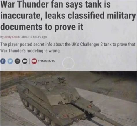 war thunder military leaks|War Thunder players leak military documents on forums, again